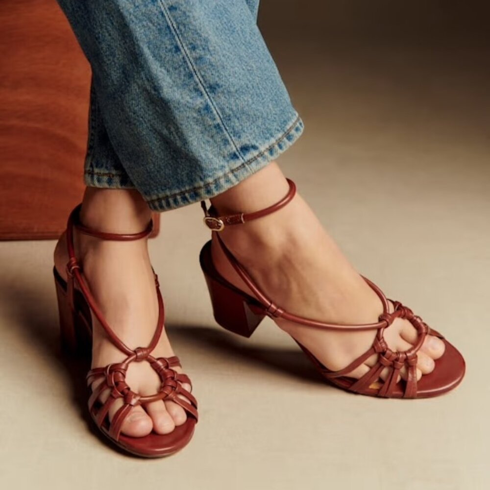Sezane Glorial Sandals Size US 10 / EU 41